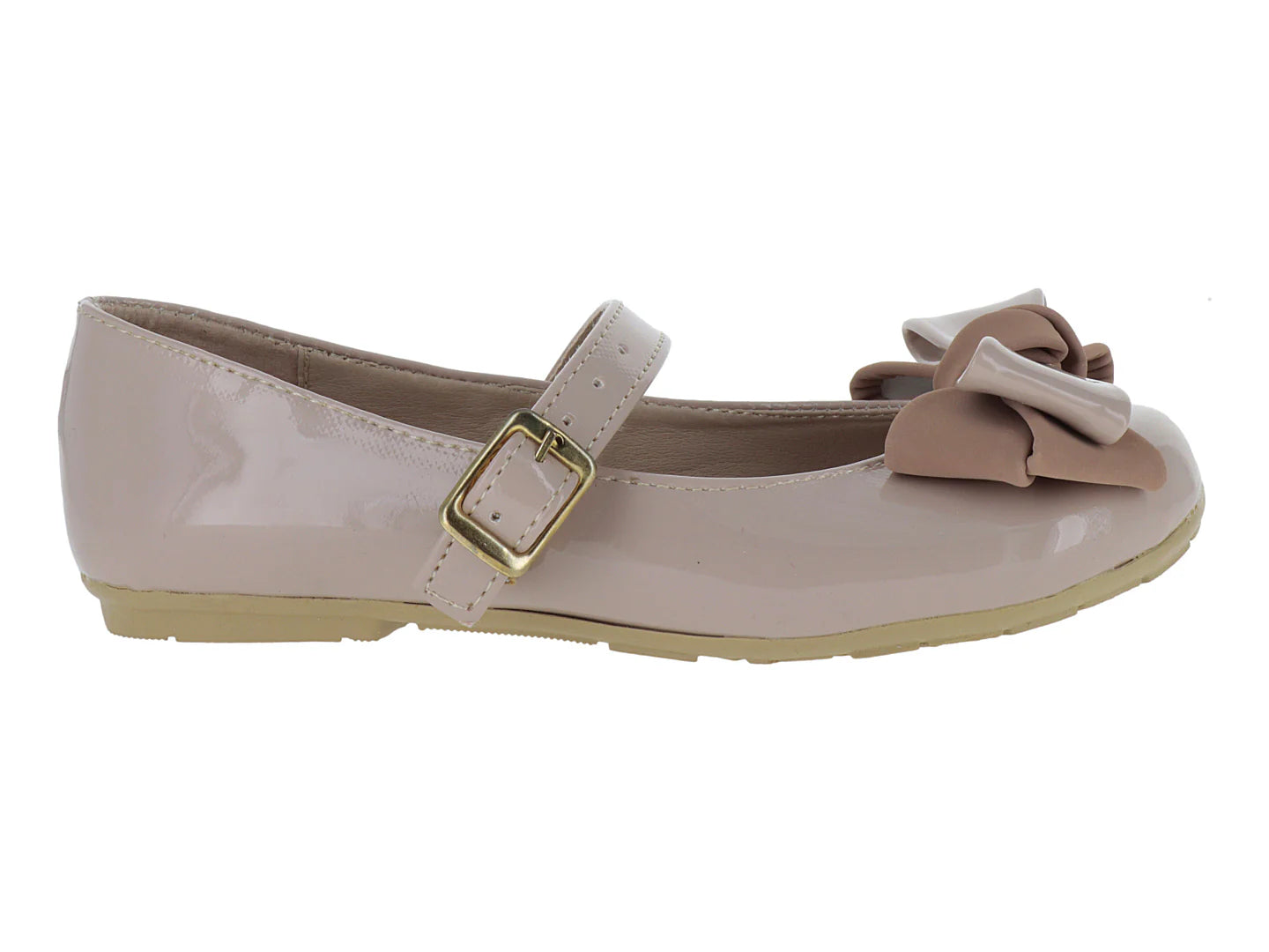 Zapatos Mary Jane Sarele para Niña Color Maquillaje Charol