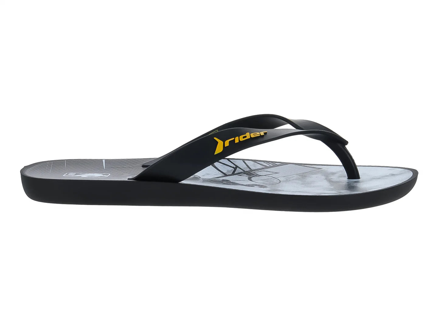 Sandalias Rider NBA Negro Amarillo para Hombre