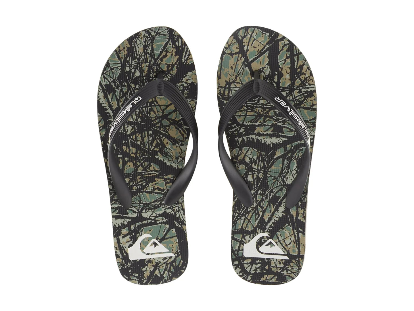 Sandalias Quiksilver Molokai Art III Verde para Hombre