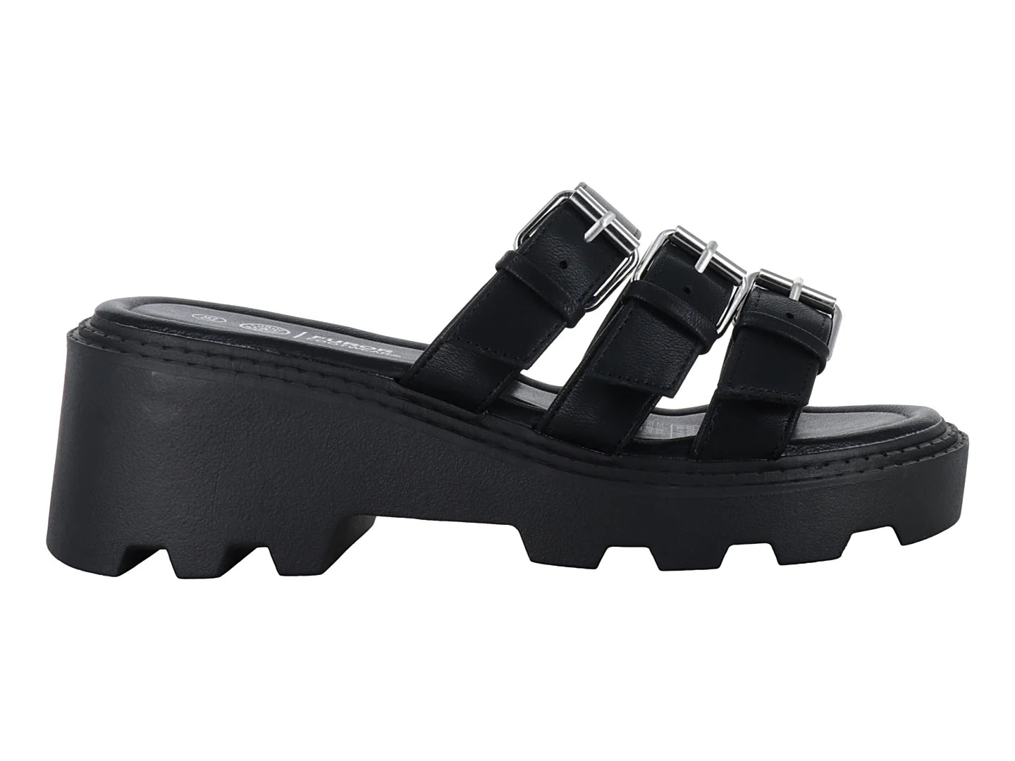 Sandalias Furor Plataforma Negro para Mujer