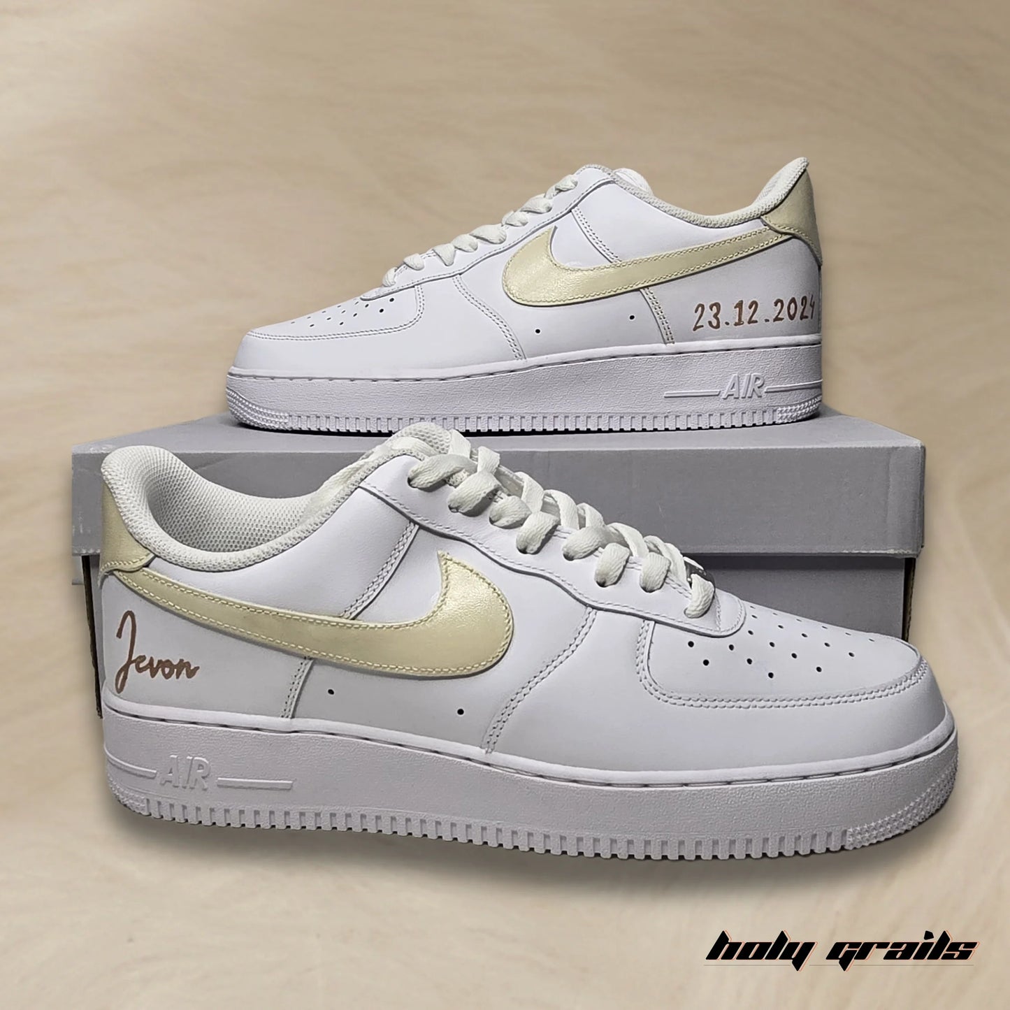 Custom Air Force 1 x Lace Love