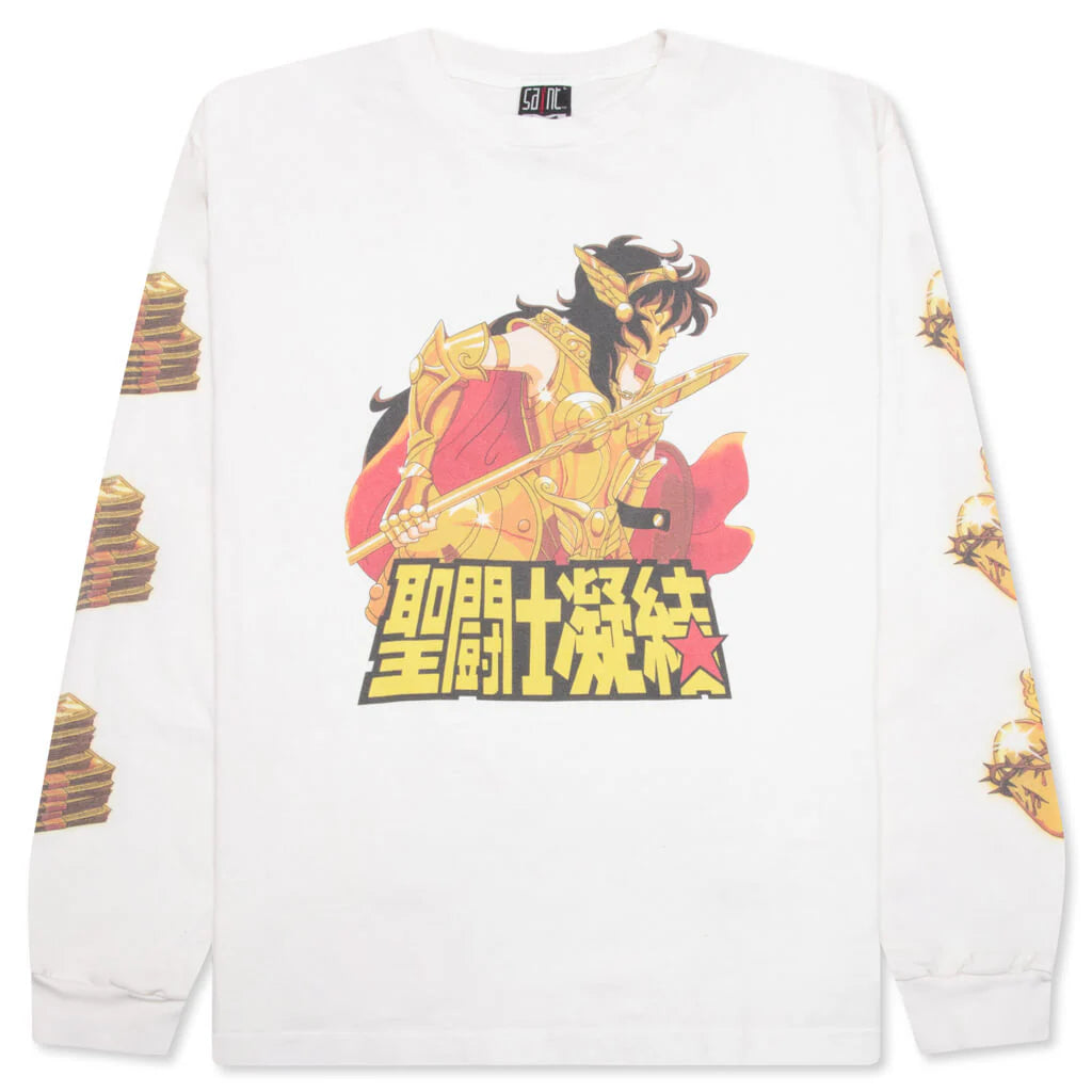 L S T Shirt White