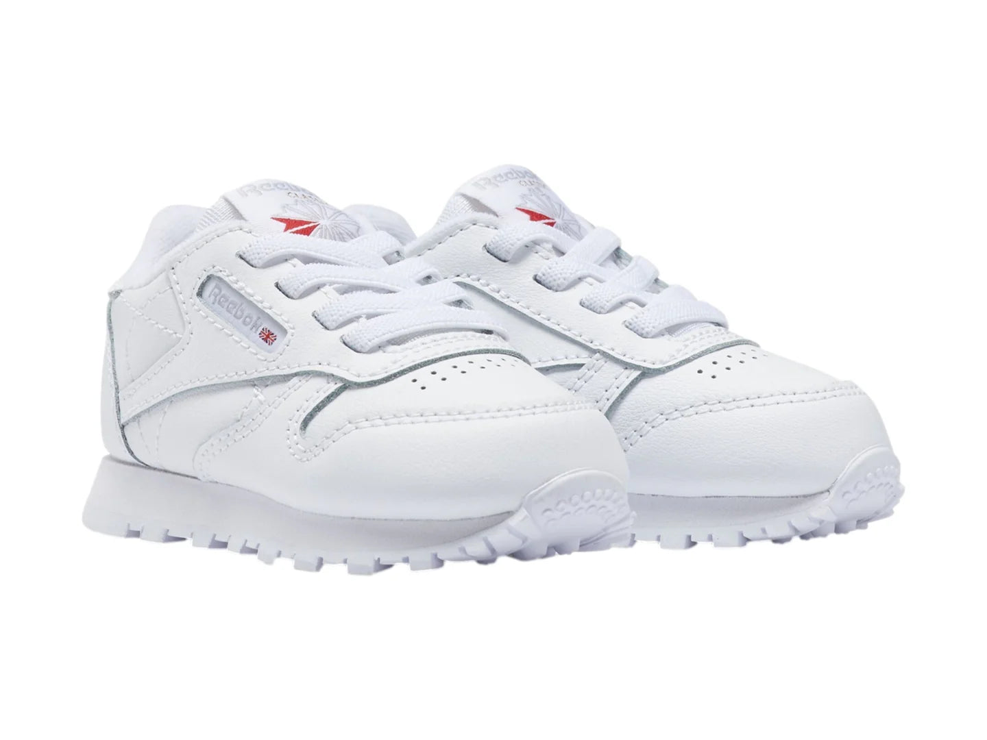 Tenis Reebok Classic Leather Blancos para Niño