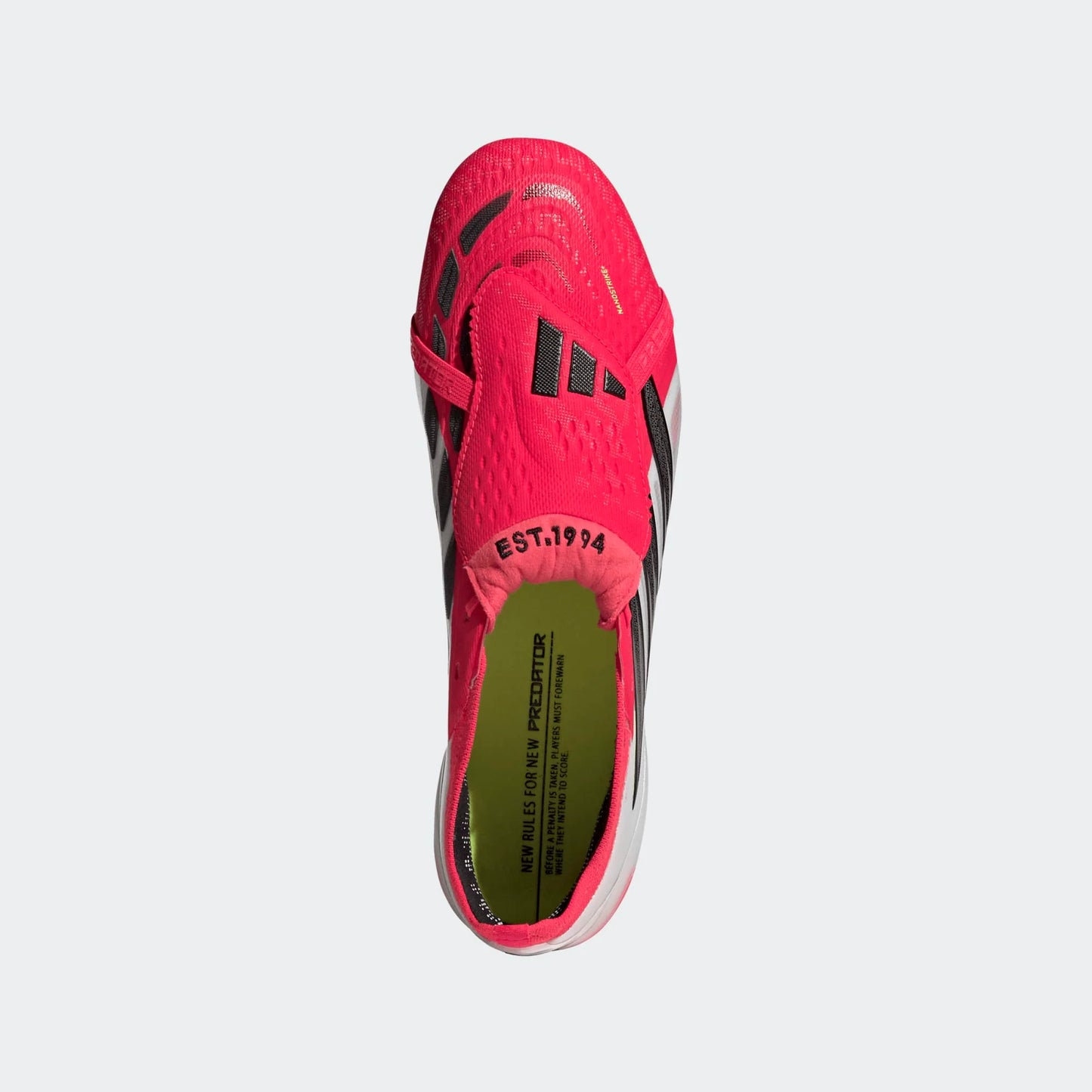 adidas Predator Elite Fold Over Tongue FG Firm Ground Mens Soccer Cleats Lucid Red Black White