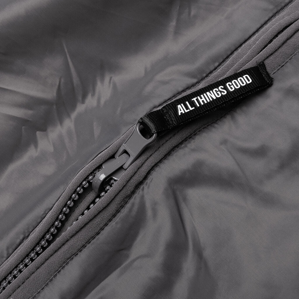 McCarthy Convertible Puffer Jacket Slate Grey
