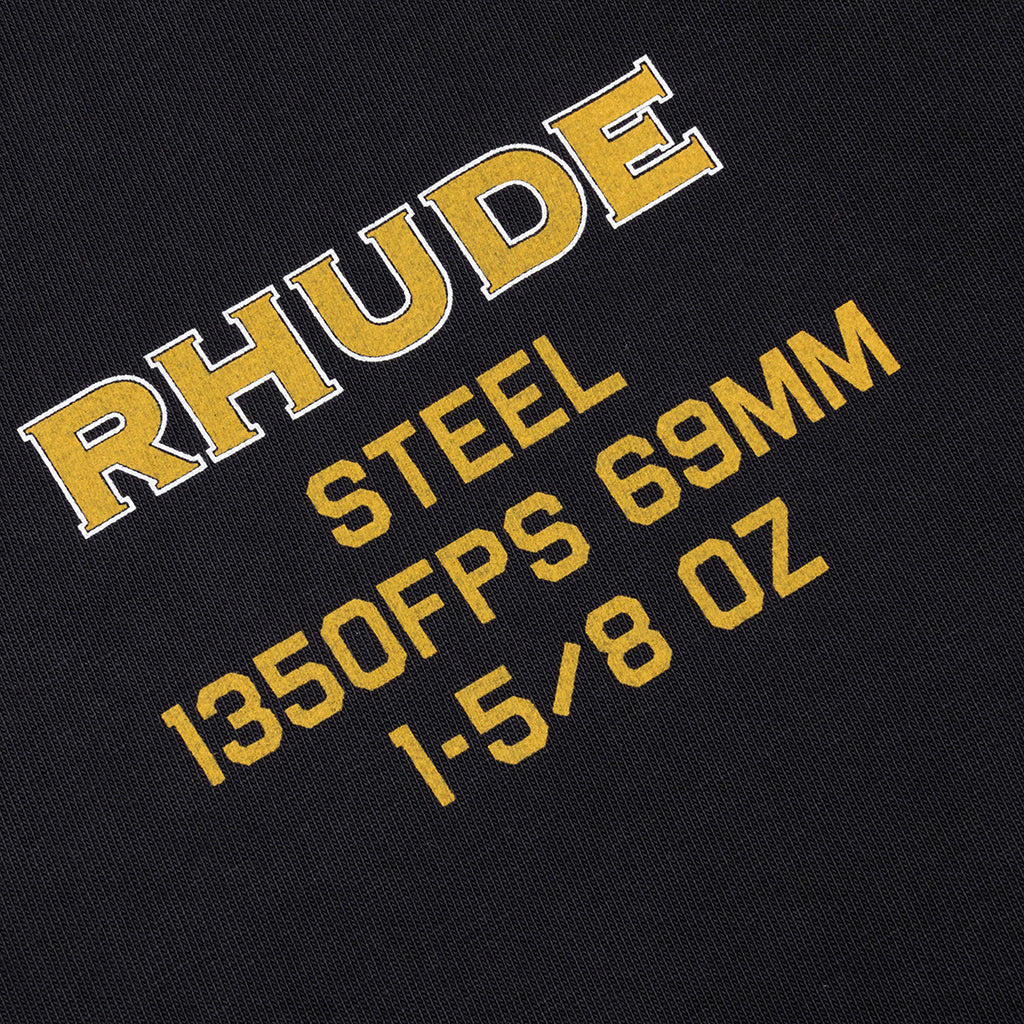 Rhude Steel L S Tee Vintage Black