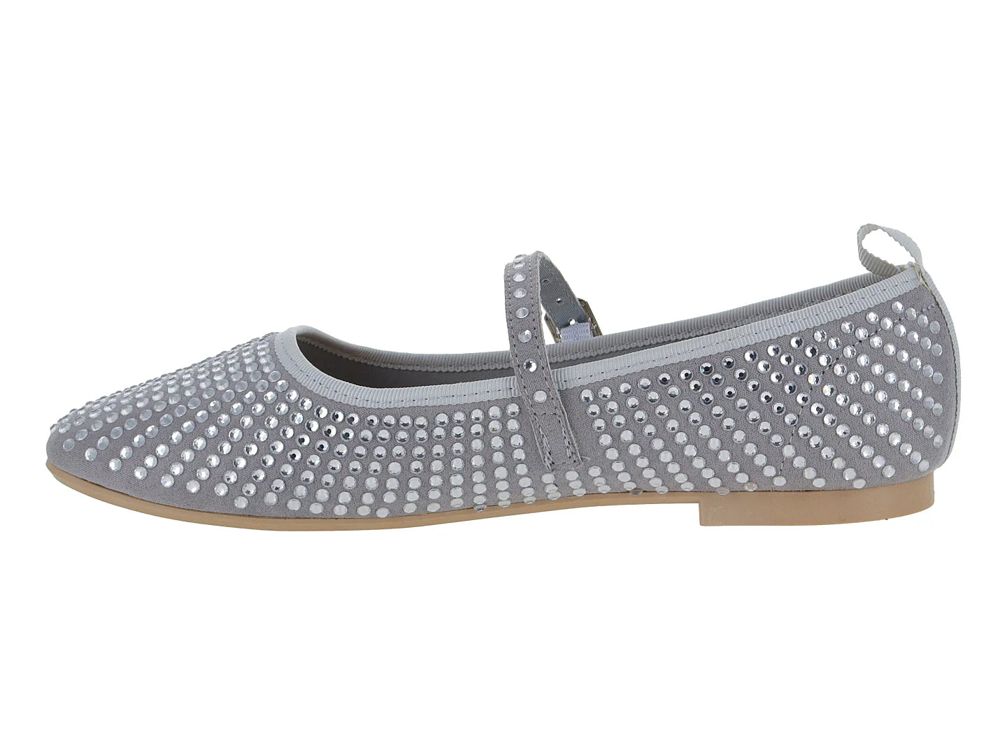 Zapatos Flats Ballerina Luna Rosa Plata para Mujer