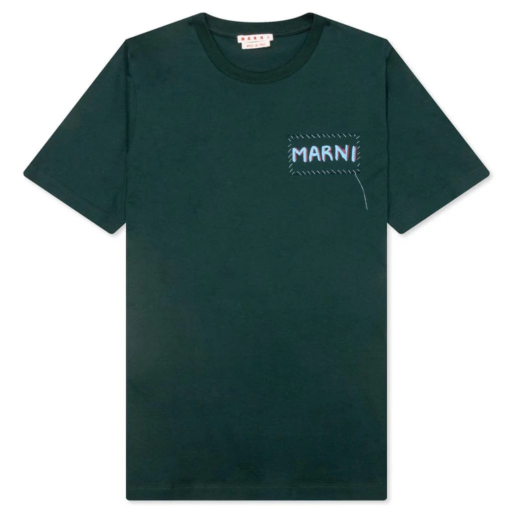 Patch T Shirt Spherical Green