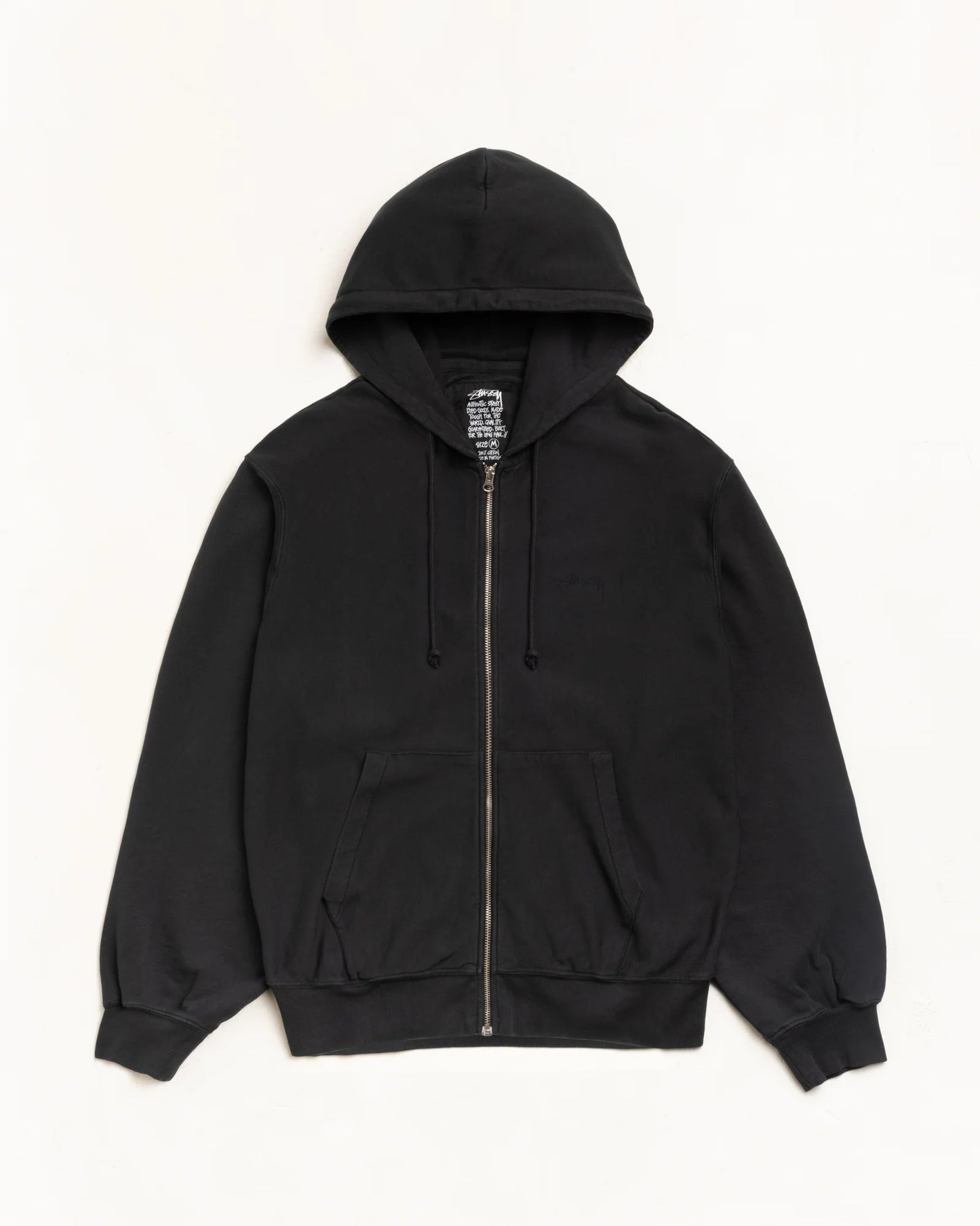 LIGHTWEIGHT TERRY ZIP HOODIE