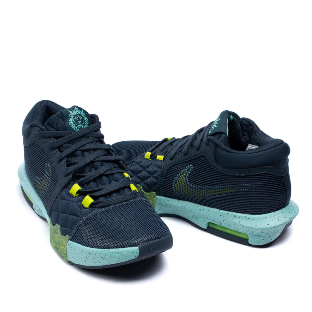 Tênis Nike Lebron Witness VIII Azul Verde