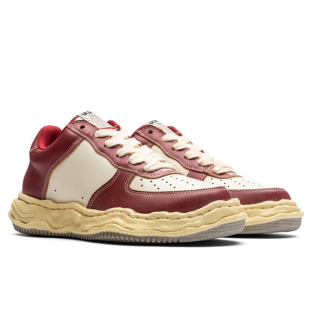 Wayne Low Vintage Leather Red White