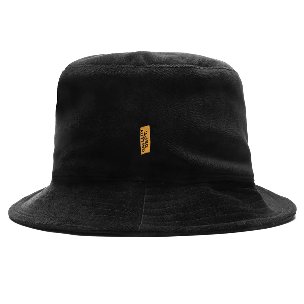 Rodman Velvet Bucket Hat Black