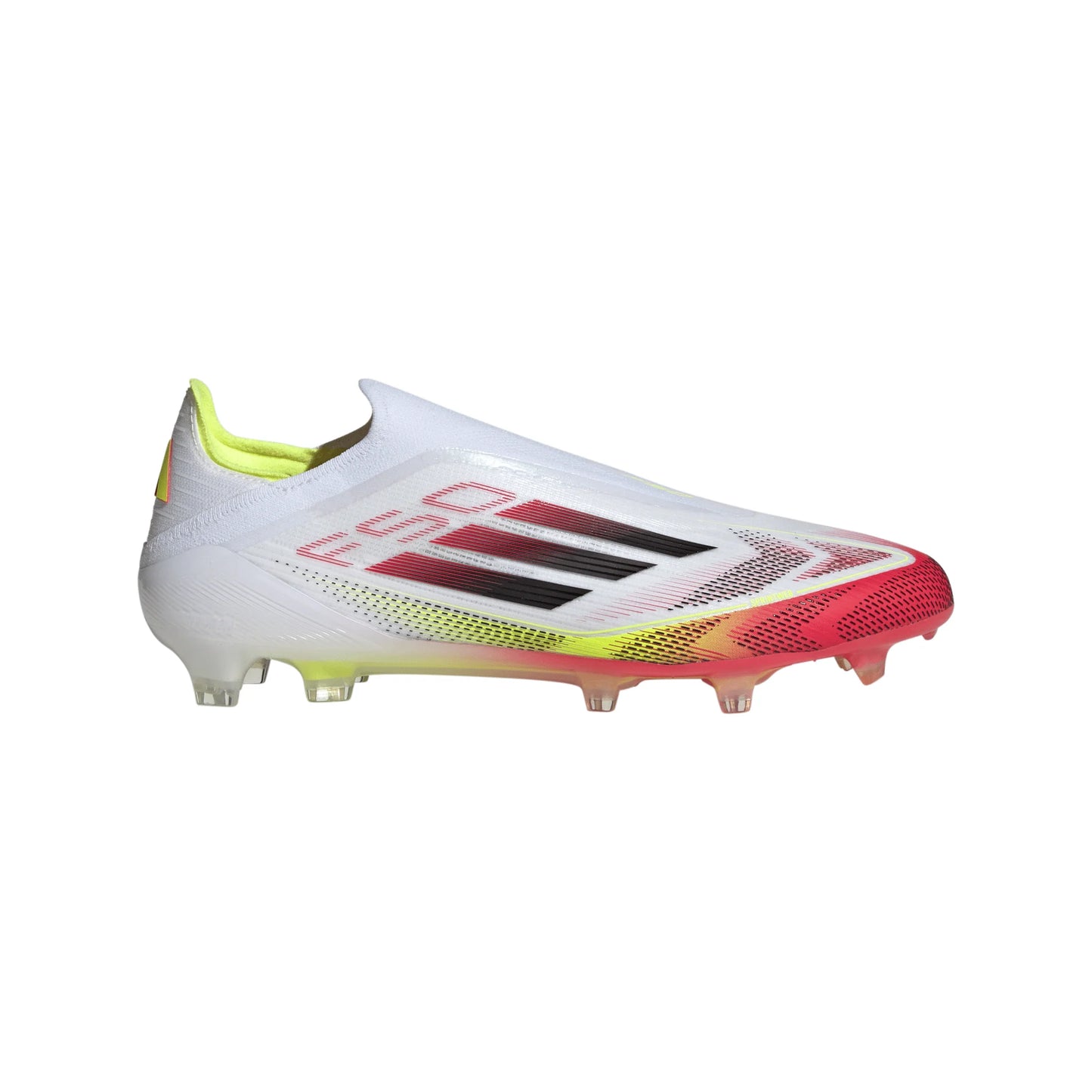 adidas F50 Elite Laceless Firm Ground Mens Soccer Cleats White Black