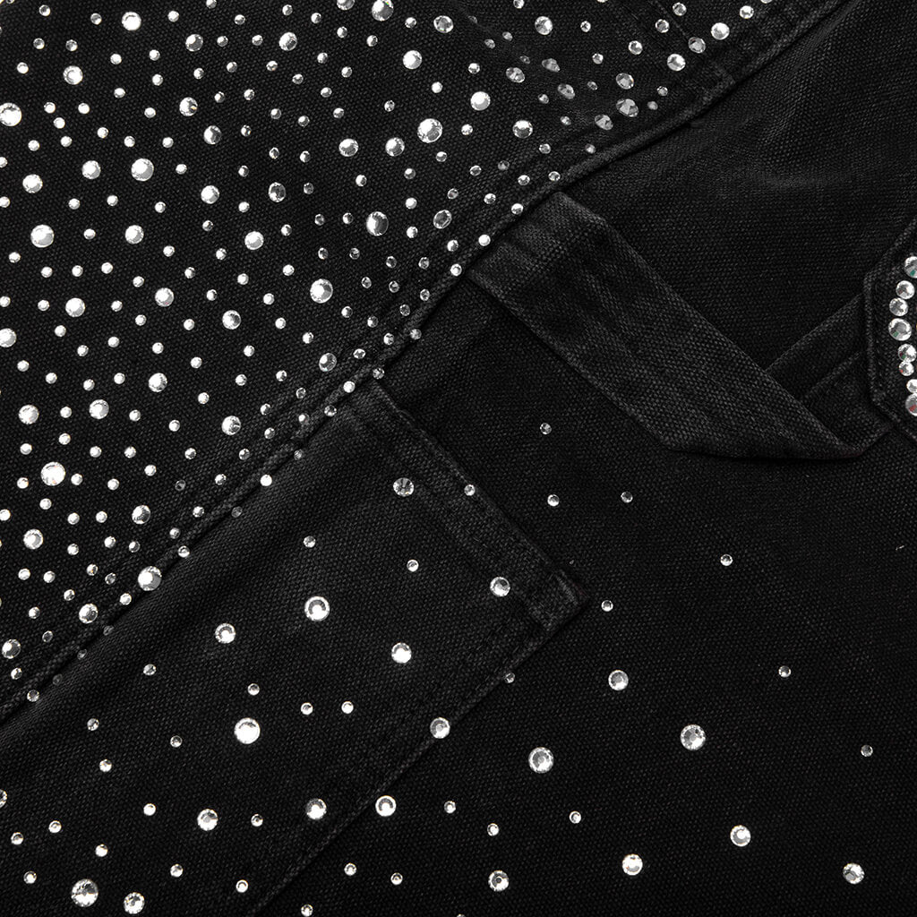 20K Diamond Jorts Black