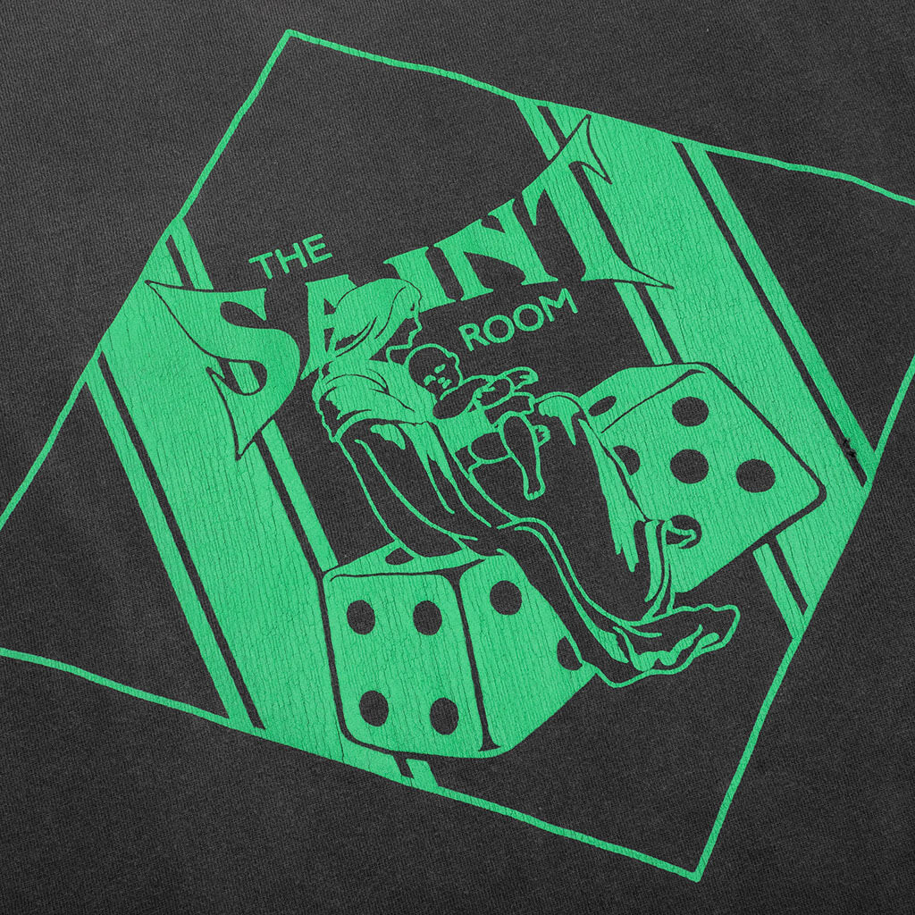 Saint Michael x Shermer Academy Saint Room L S Tee Black