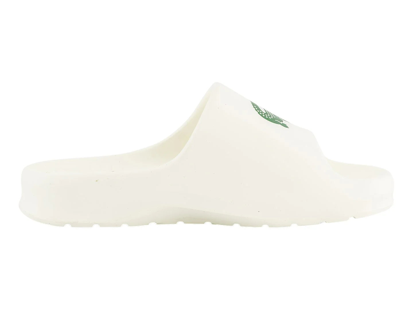 Sandalias Lacoste Serve Slide 20 Blanco y Verde para Mujer