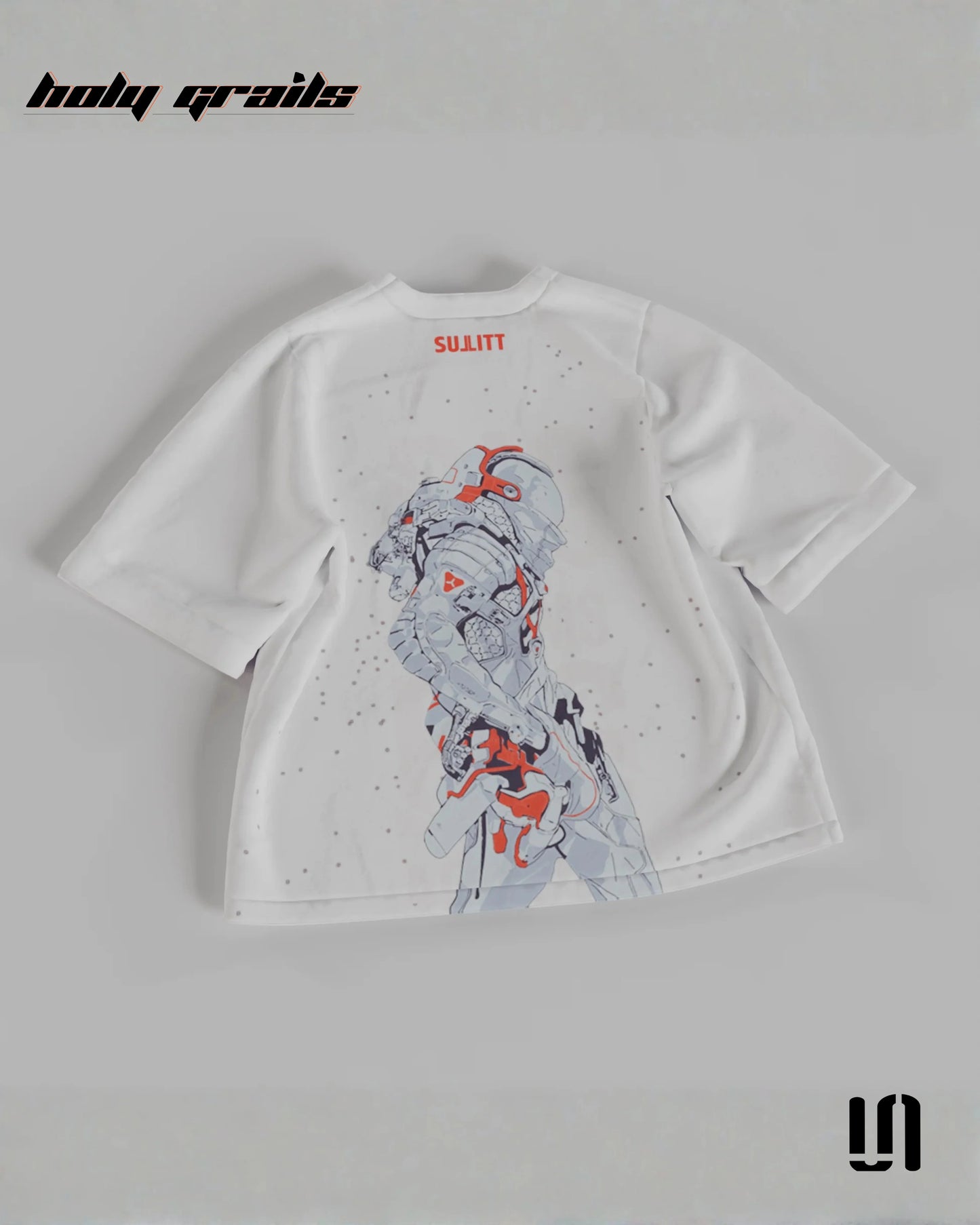 Moon Walker White Oversized Tee HG x Sullitt