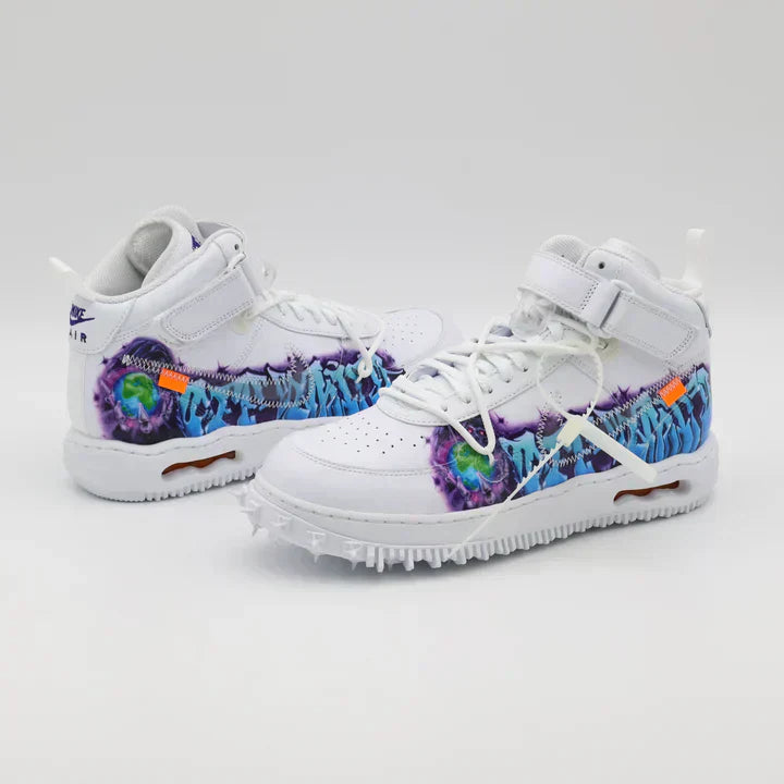 Nike Air Force 1 Mid x Off White SP Leather Graffiti
