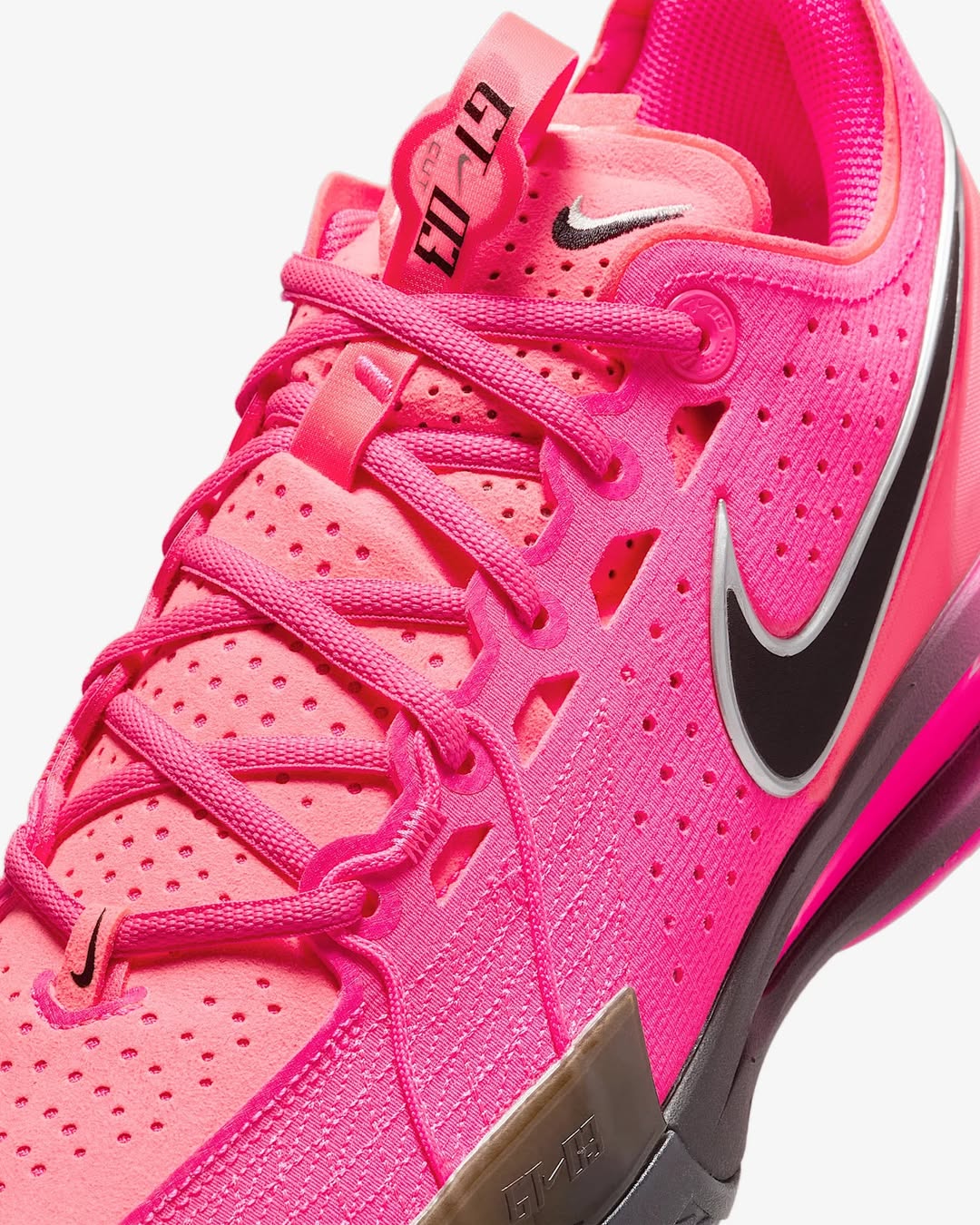 Tênis Nike GT Cut 3 Black with Pink