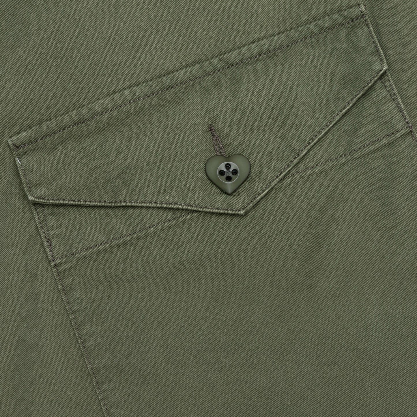 Straight Cargo Pants Olive Drab