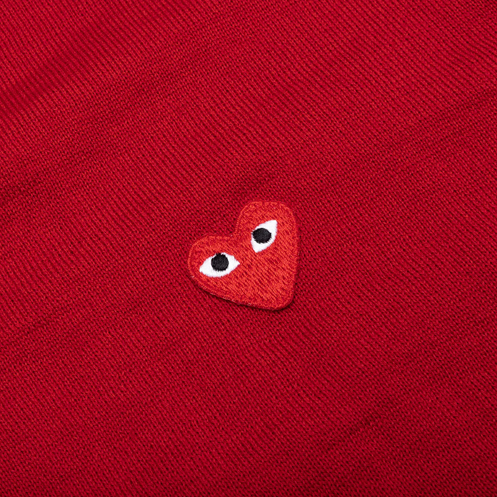 Red Emblem S S Polo Neck Red