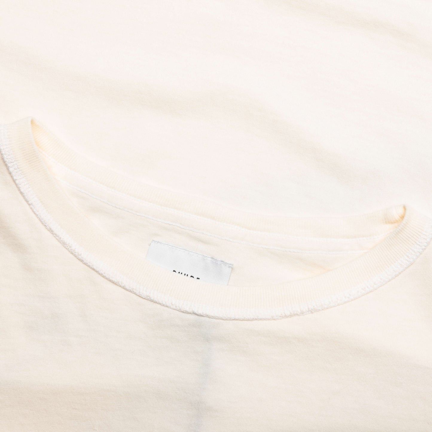 Reverse L S Tee Vintage White