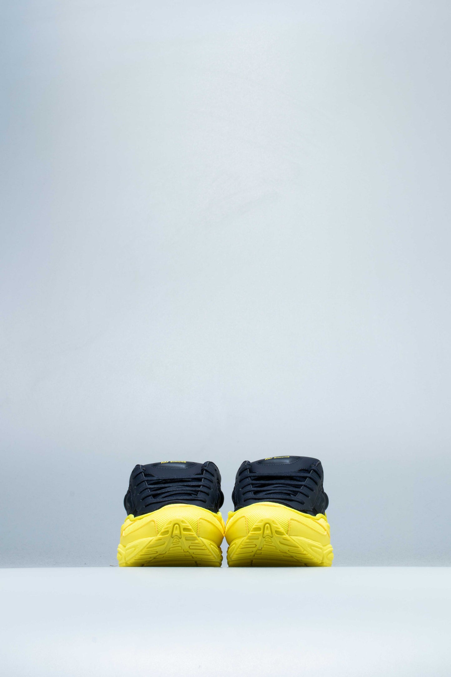 Raf Simons Ozweego Mens Shoes Bright Yellow Night Navy