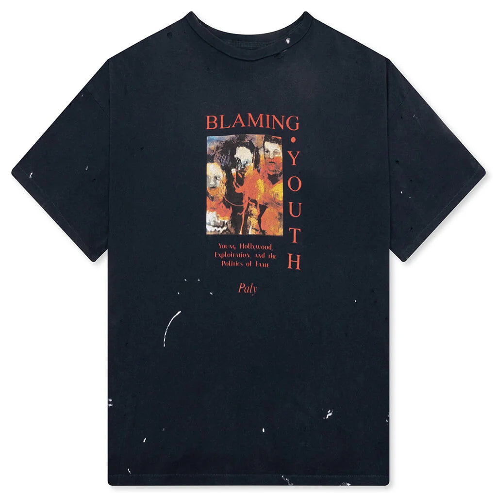 Blaming Youth Tee Black