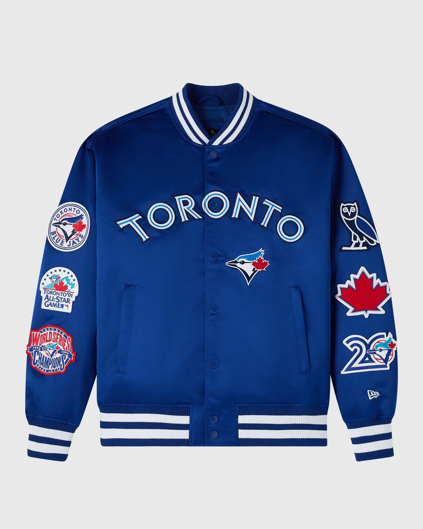 New Era MLB Toronto Blue Jays Varsity Jacket Blue