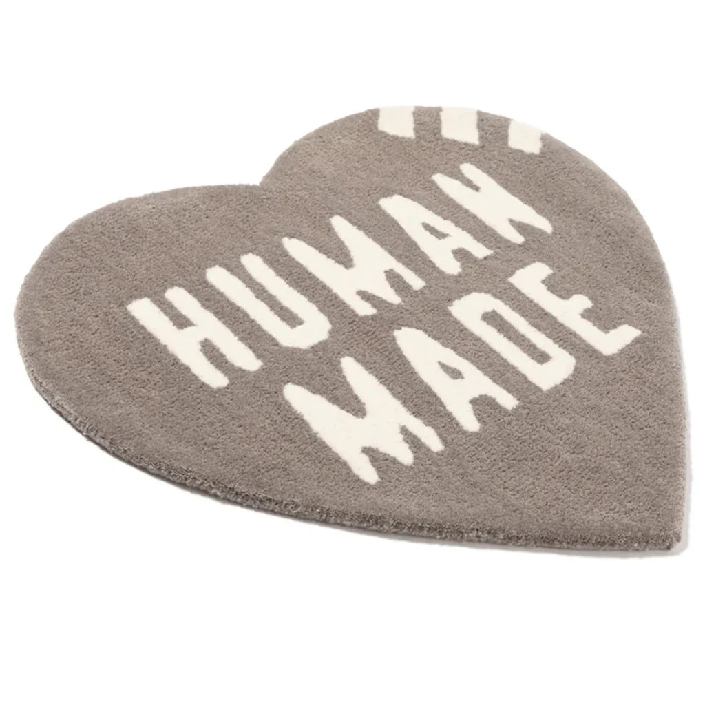 Heart Rug Medium Gray