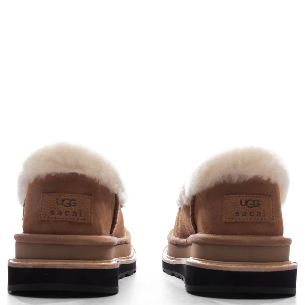 UGG x Sacai Womens Loafer Chestnut
