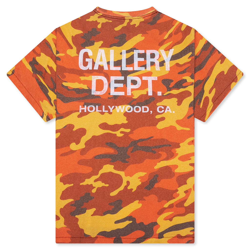 Souvenir Tee Orange Camo