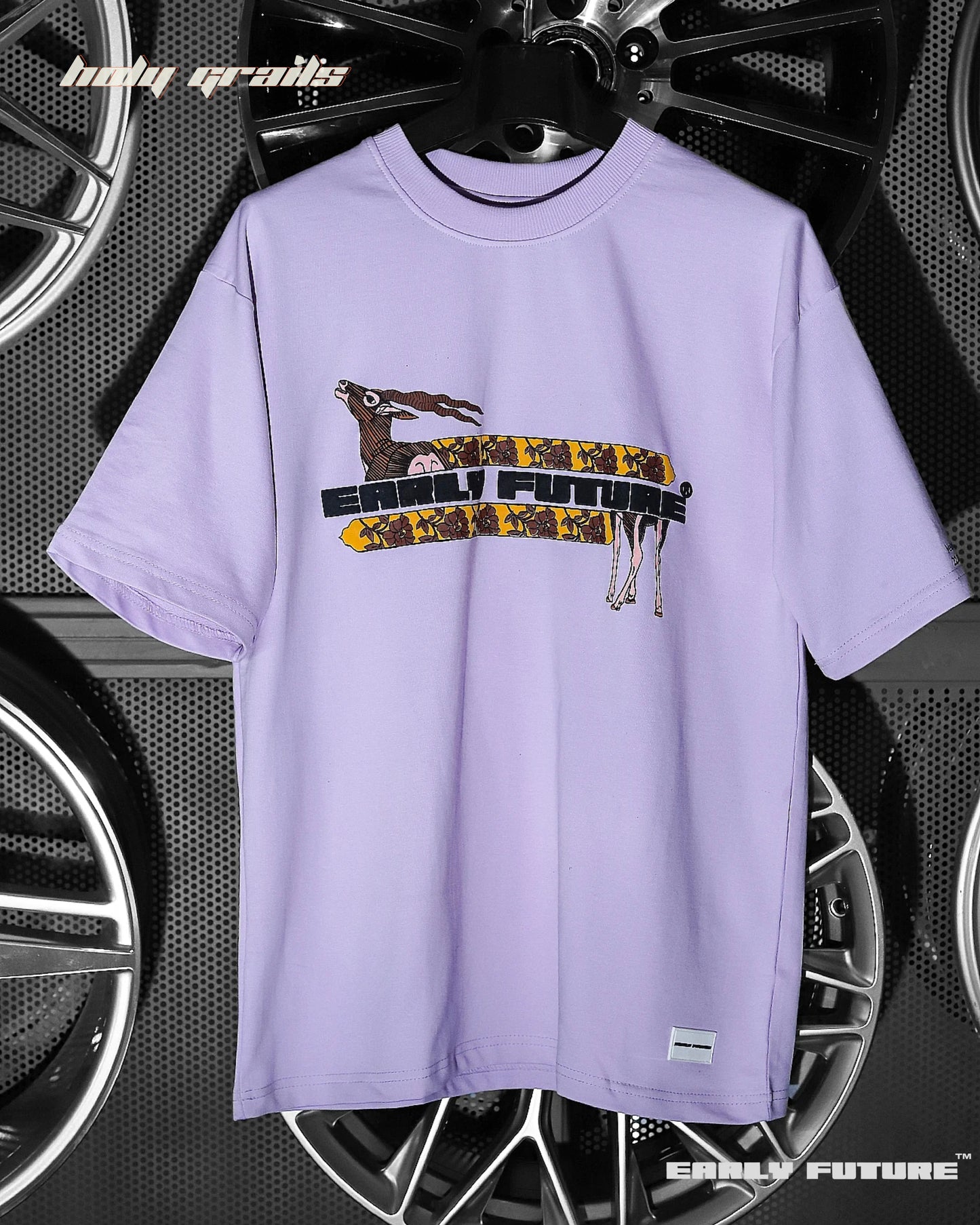 Wild And Majestic Cosmic Lilac Oversize Tee HG x Early Future
