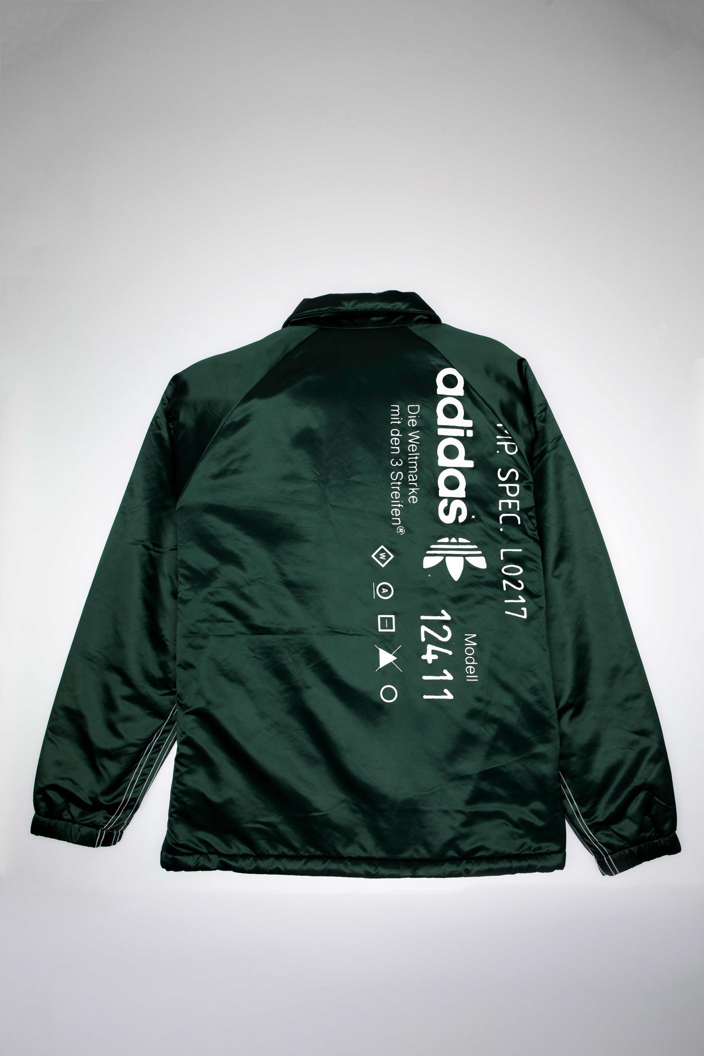 Alexander Wang X adidas Collection AW Coach Mens Jacket Green Black