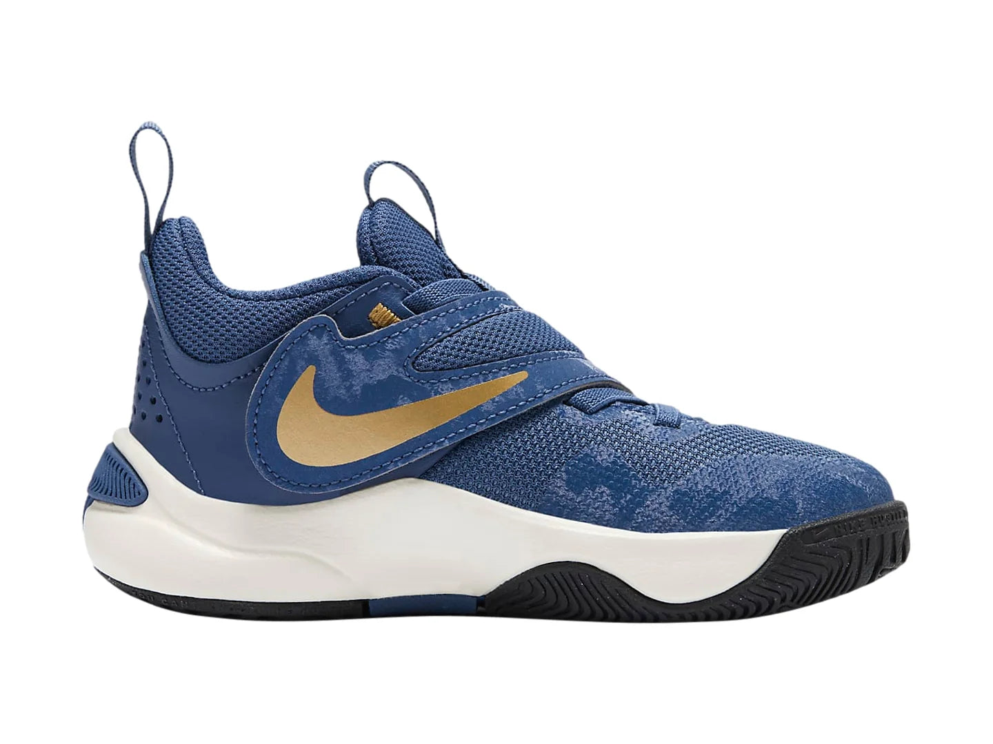 Tenis Nike Team Hustle D 11 Azul Marino para Niño