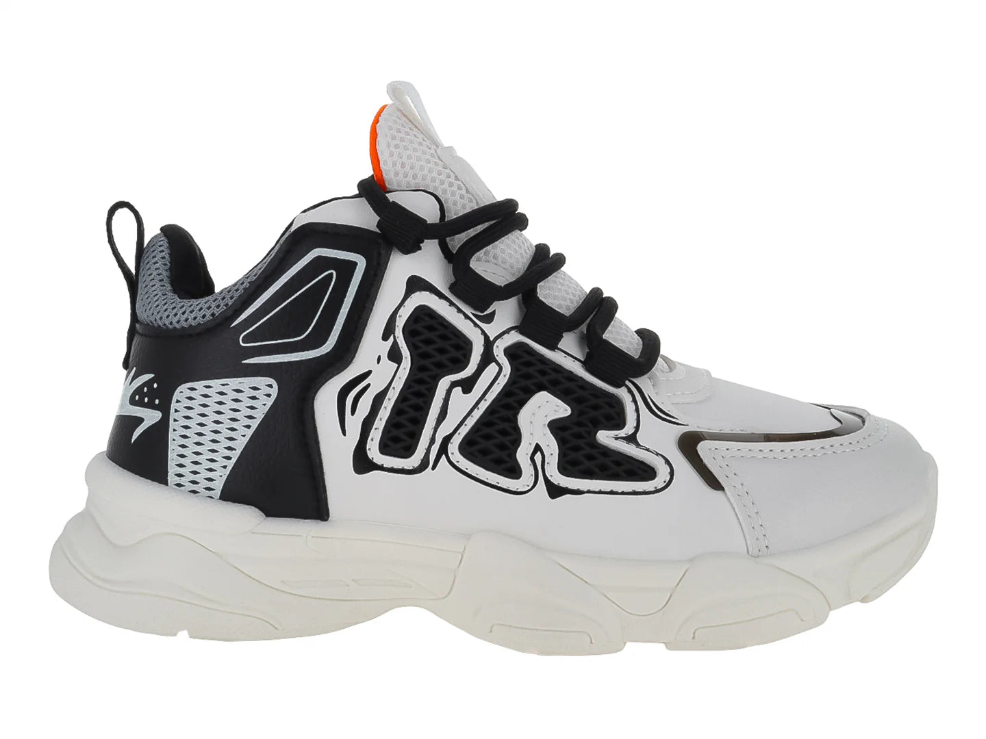 Tenis ATOK Blanco y Negro para Niño