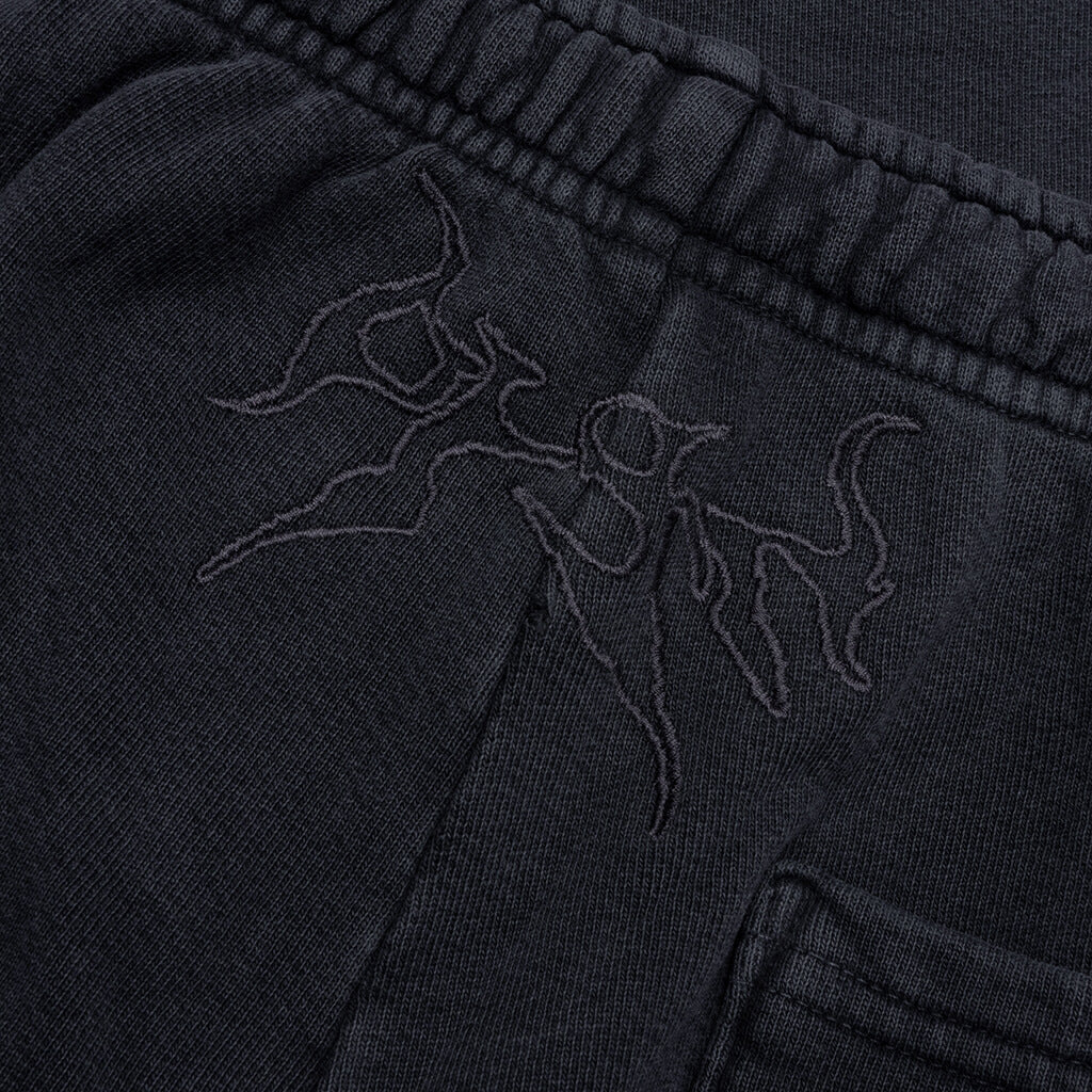 Lian Straight Hem Pant Vintage Black