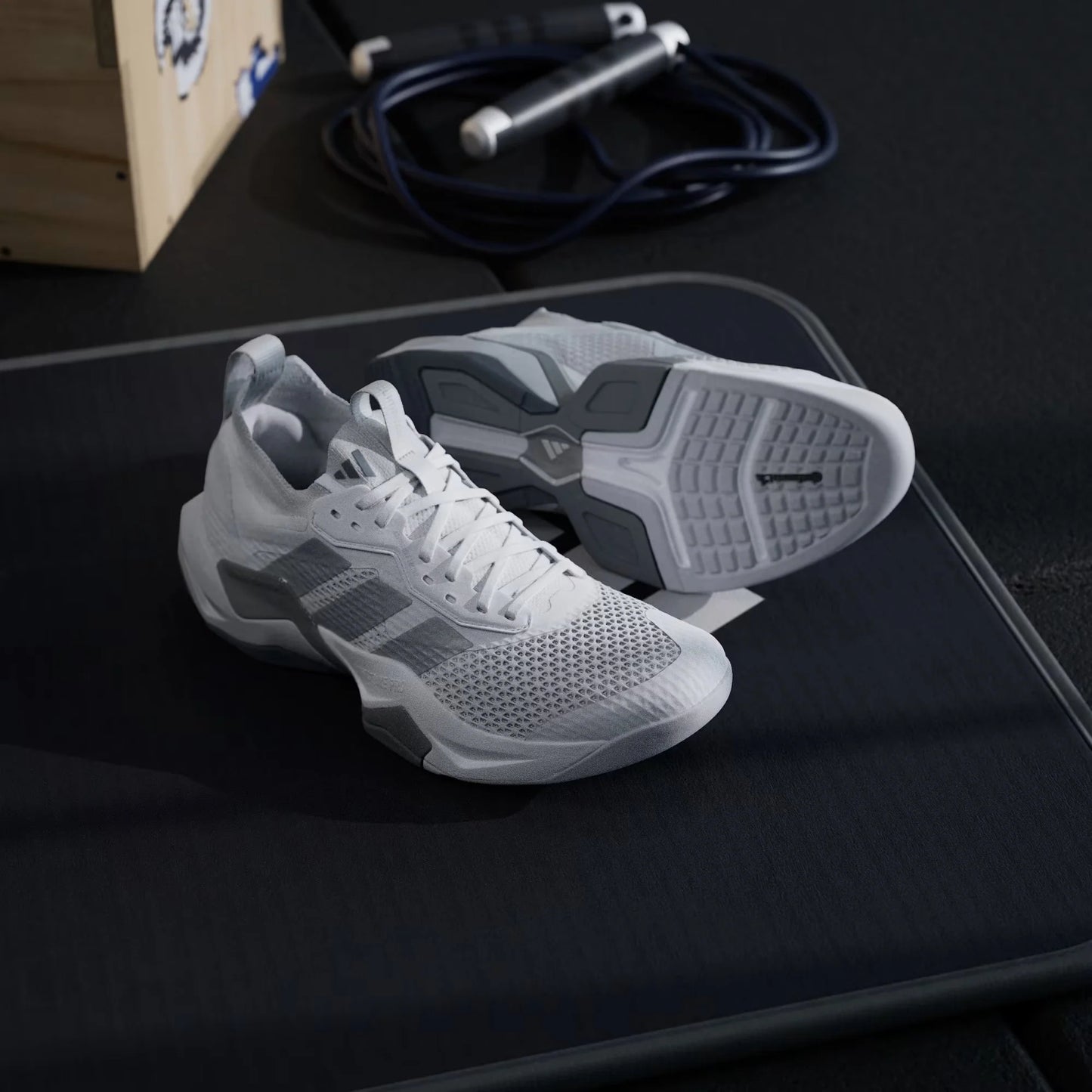 Tênis Adidas Rapidmove ADV 2 Branco Cinza