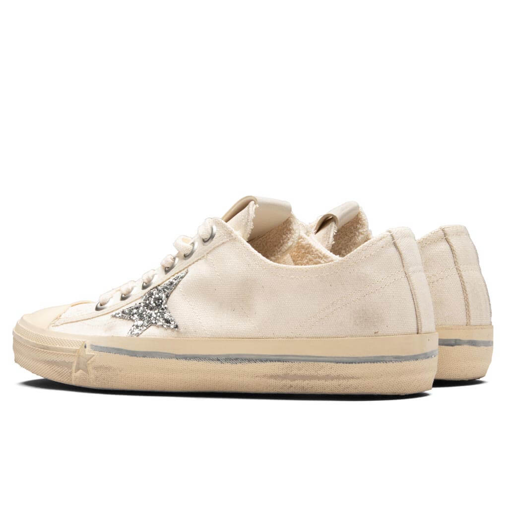 Womens V Star 2 Canvas Beige Silver