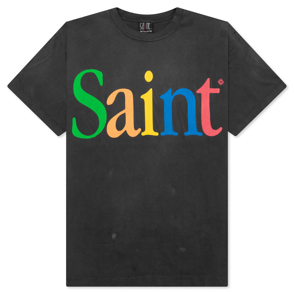 Colorful Saint S S Tee Black