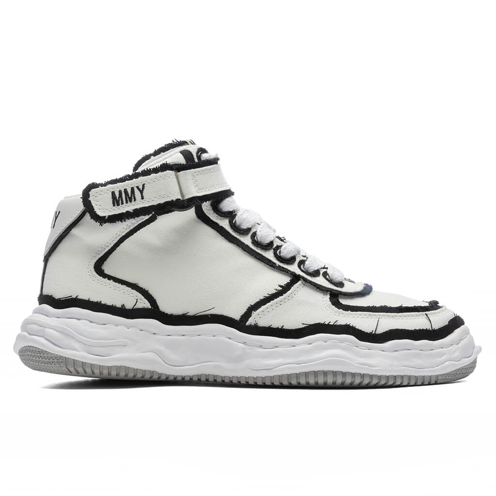 Wayne Overhanging Canvas High White