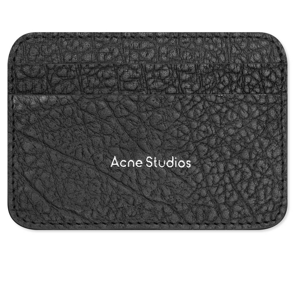 Embossed Logo Card Holder Fn Ux Slgs000275 Black