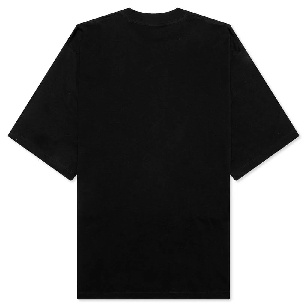 Circular Logo T Shirt Black