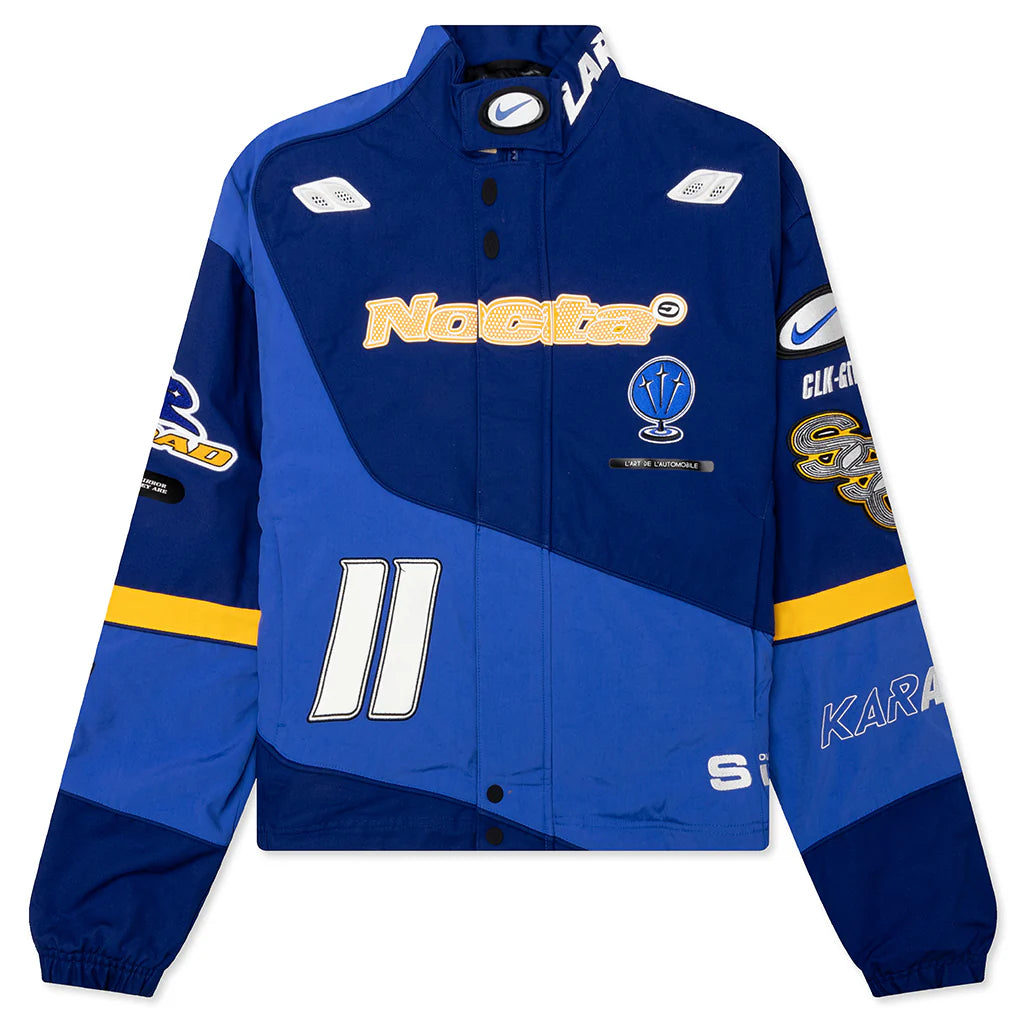 NRG Nocta LArt Racing Jacket Deep Royal Blue Racer Blue Phantom