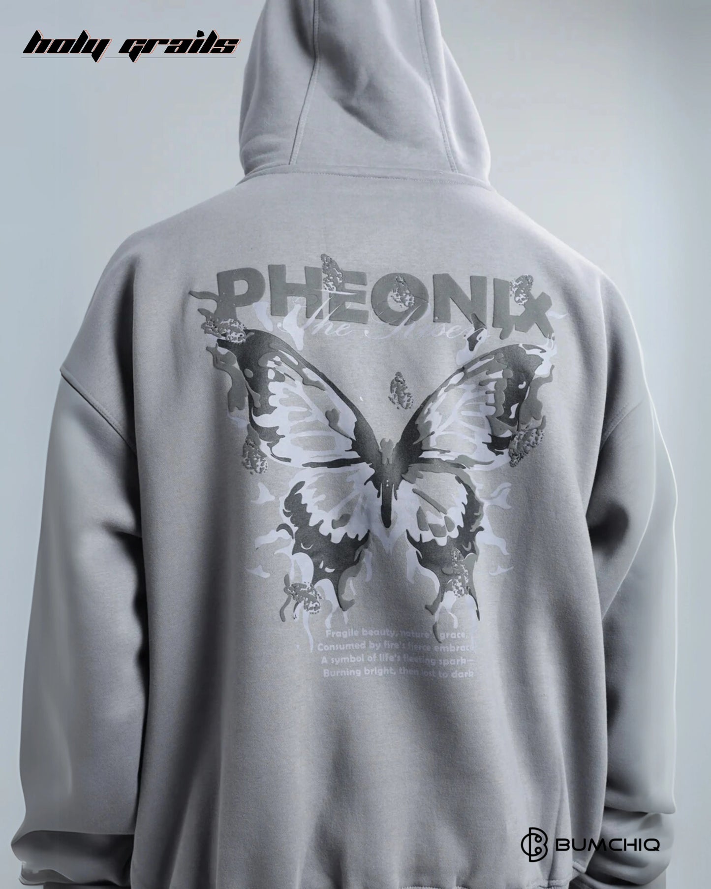 Ascendant Grey Hoodie HG x Bumchiq