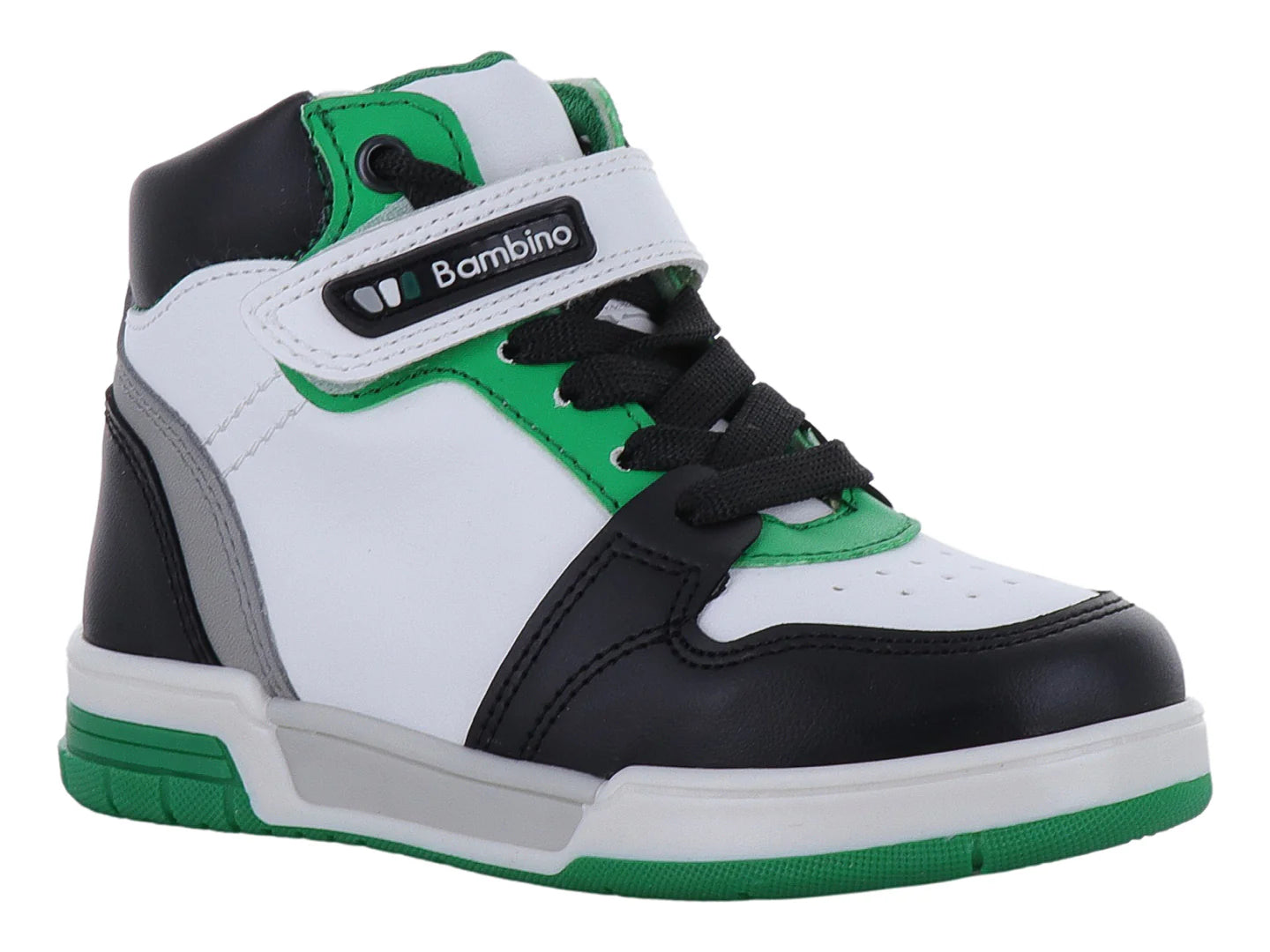 Tenis Teen Bambino Blanco y Negro para Niño