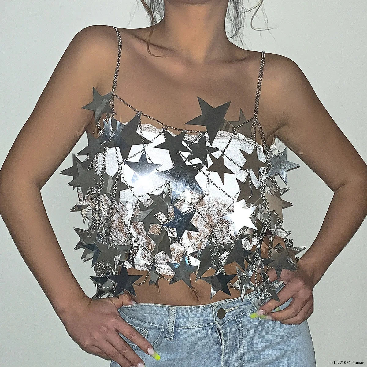 Body Chain Top Estrela