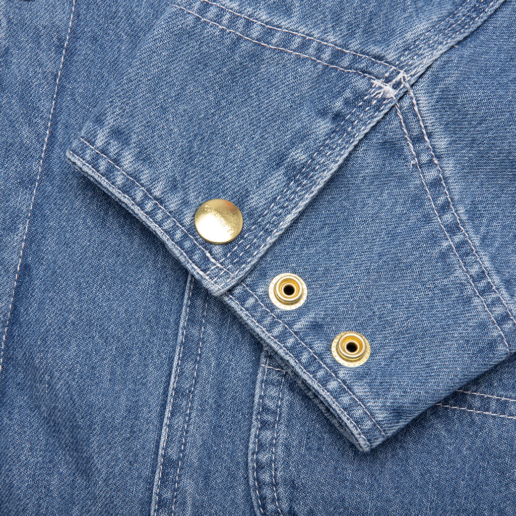 Carhartt WIP x Invincible Denim Chore Coat Max Blue