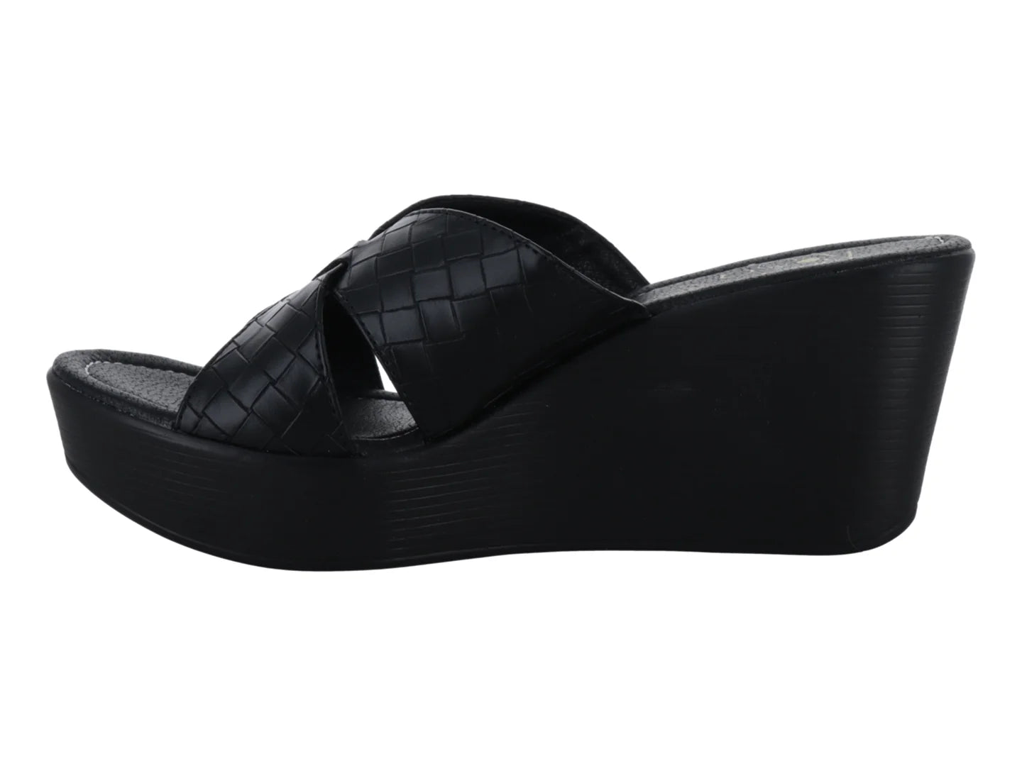 Sandalias Luna Rosa Negro para Mujer