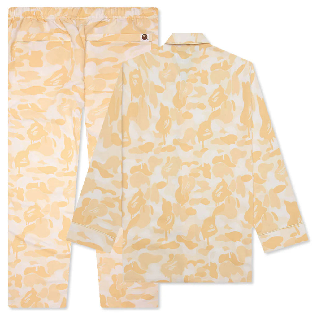 Valentine Chocolate Camo Pajamas Ivory